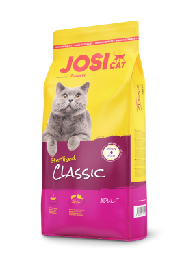 Сухой корм JosiCat Sterilised CLASSIC (Adult 32/10) для взрослых кошек с рыбой, 18 кг.