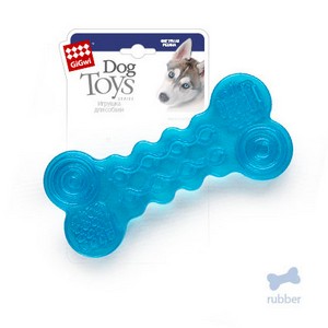 Игрушка GiGwi для собак Косточка, каучук, 13 см.