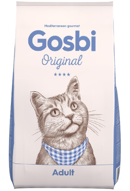 Сухой корм Gosbi Original Cat Adult для взрослых кошек (Курица, лосось, тунец)