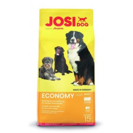 Корм Йозера JosiDog Economy для всех собак крупных и мелких пород (Adult 22/8), 15 кг