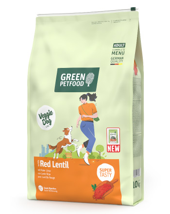 Корм вегетарианский гипоаллергенный полнорационный Йозера With Red Lentil  (Adult 22/9) для взрослых собак (бывший VeggieDog Origin) , 10 кг.