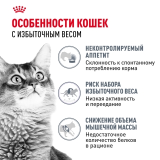 Корм Роял Канин для кошек склонных к полноте (Royal Canin Light Weight Care) — изображение 6