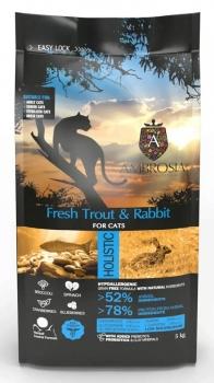 Корм холистик Ambrosia Sterilized Cat беззерновой для стерилизованных кошек - Свежая форель и кролик — изображение 2