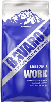 Корм Josera Bavaro Work (Adult 26/12) полнорационный для взрослых собак всех пород с регулярными физическими нагрузками, 18 кг.