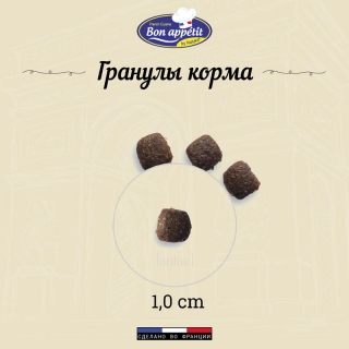 Корм Bon Appetit Adult Gourmand для взрослых привередлевых кошек с лососем и курицей Image 4