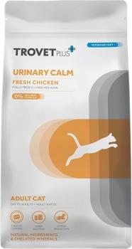 Диетический корм Trovet Plus Adult CAT Urinary Calm Fresh Chicken для кошек при мочекаменной болезни (свежая курица) - СРОК ГОДНОСТИ до 13.12.2026