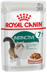Корм для кошек старше 7 лет Роял Канин Инстинктив кусочки в соусе (Royal Canin Instinctive +7), 12*85 гр Image 0