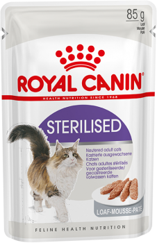 Корм для стерилизованных кошек Роял Канин Стерилайзд паштет (Royal Canin Sterilised Loaf)