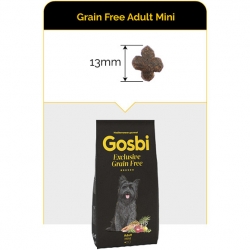 Беззерновой корм Gosbi Exclusive GF Adult Salmon Lamb Mini для взрослых собак мелких пород (Лосось и ягненок) Image 3