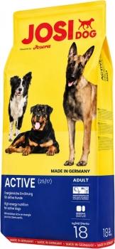 Корм Josera JosiDog Active Adult (25/17) для взрослых собак всех пород, отличающихся активностью и подвижностью, 18 кг.