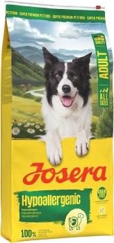Корм гипоаллергенный Josera Hypoallergenic Adult SuperSensitive (22/12) для сверхчувствительных собак с проявленной аллергией на любой источник животного белка, 12.5 кг.