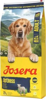 Корм Josera Optiness Adult Medium/Maxi (22/12) для взрослых собак средних и крупных пород нормальной активности, 12.5 кг.