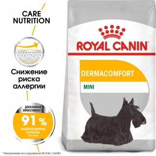 Корм для собак Royal Canin Mini Dermacomfort (для взрослых собак чувствительной кожей) Image 1