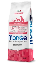 Корм Монж для щенков всех пород Monge Dog Speciality Puppy & Junior All Breeds (говядина с рисом) Image 1