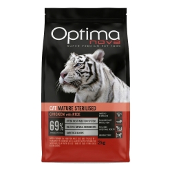 Сухой корм Оптиманова для пожилых кошек Mature Chicken & Rice (курица и рис) Image 1