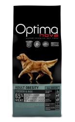 Сухой корм для собак с избыточным весом Оптиманова Эдалт Обесити Adult Obesity Chicken & Rice (курица и рис) Image 1