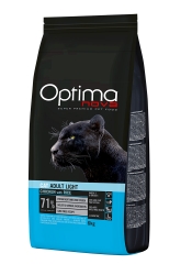 Сухой корм Оптиманова Лайт для кошек склонных к полноте Optimanova Cat Light Chicken & Rice (курица и рис) Image 1