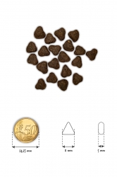 Сухой беззерновой корм для собак мелких пород с чувствительным пищеварением Оптиманова Эдалт Мини Adult Mini Rabbit (кролик, свинина, картофель) Image 2
