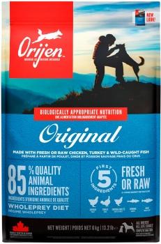 Корм беззерновой Orijen Original Dog для взрослых собак и щенков всех пород (Ориджен Ориджинал)