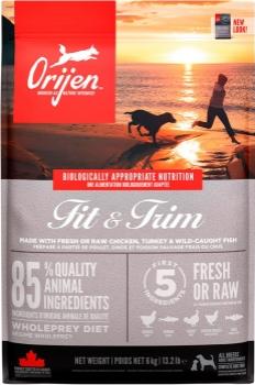 Корм беззерновой Orijen Dog Fit & Trim для собак с лишним весом (Ориджен Фит и Трим)