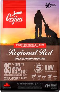 Корм беззерновой Orijen Dog Regional Red для собак всех пород (Ориджен Регионал Ред)