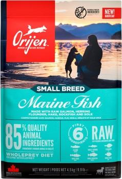 Корм беззерновой Orijen Marine Fish Small Breed Dog для взрослых собак мелких пород (Ориджен Марин Фиш Смол Брид)