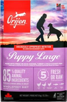 Корм беззерновой Orijen Puppy Large для щенков крупных пород (Ориджен Паппи Ладж)
