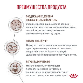Корм для котят Royal Canin Gastrointestinal Kitten (нарушения пищеварения) — изображение 4