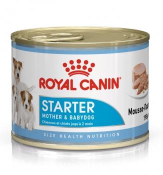 Влажный корм для собак Royal Canin Starter Mousse (Стартер Мусс для щенков до 2 месяцев)